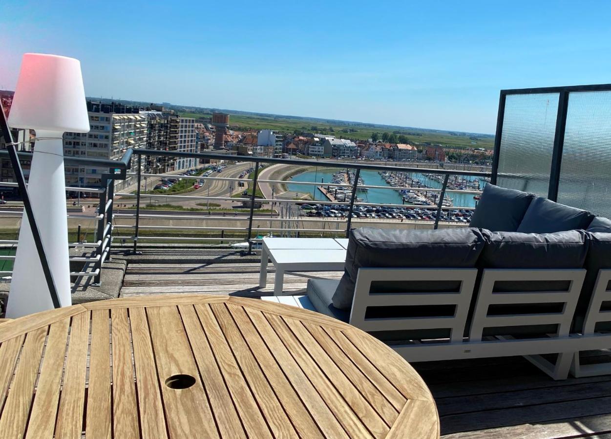 Zeeparel Duplex Loft Apartment Blankenberge Bagian luar foto