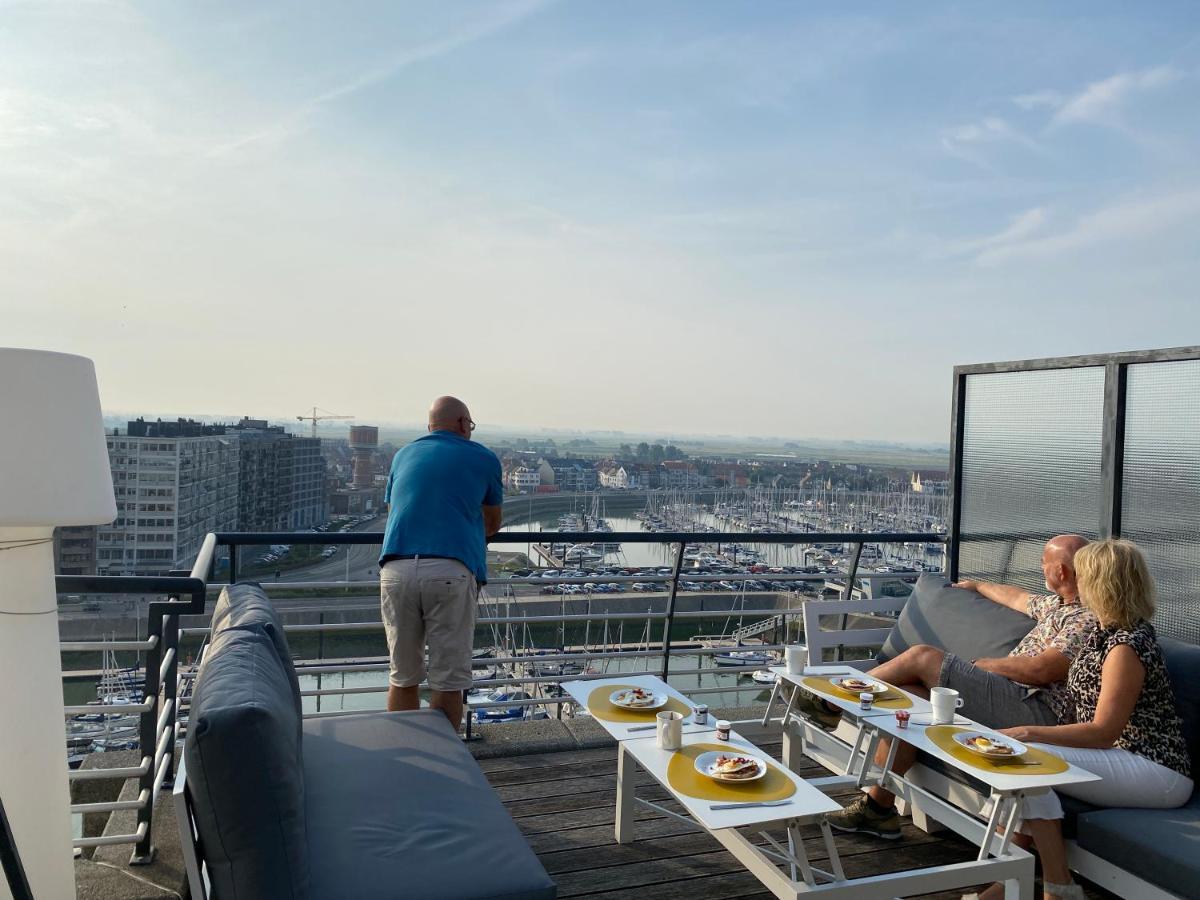 Zeeparel Duplex Loft Apartment Blankenberge Bagian luar foto